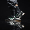 2.0 Matching Socks for Jordan 1 Retro Low OG Phantom Pine Green Inspired Design