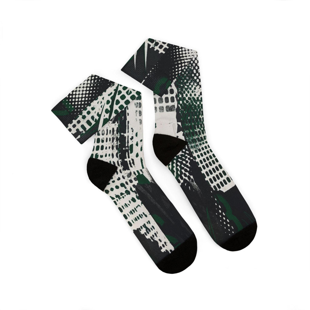 Matching Socks for Jordan 1 Retro Low OG Phantom Pine Green Inspired Design