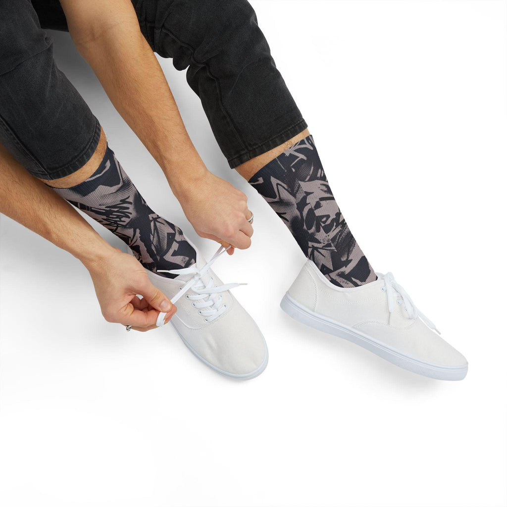 Matching Socks for Dunk Low NYC CBGB Inspired Design