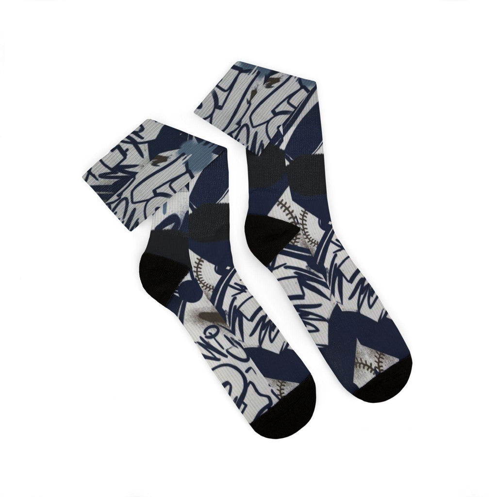 Matching Socks for Air Diamond Turf 2 Black Royal Inspired Design