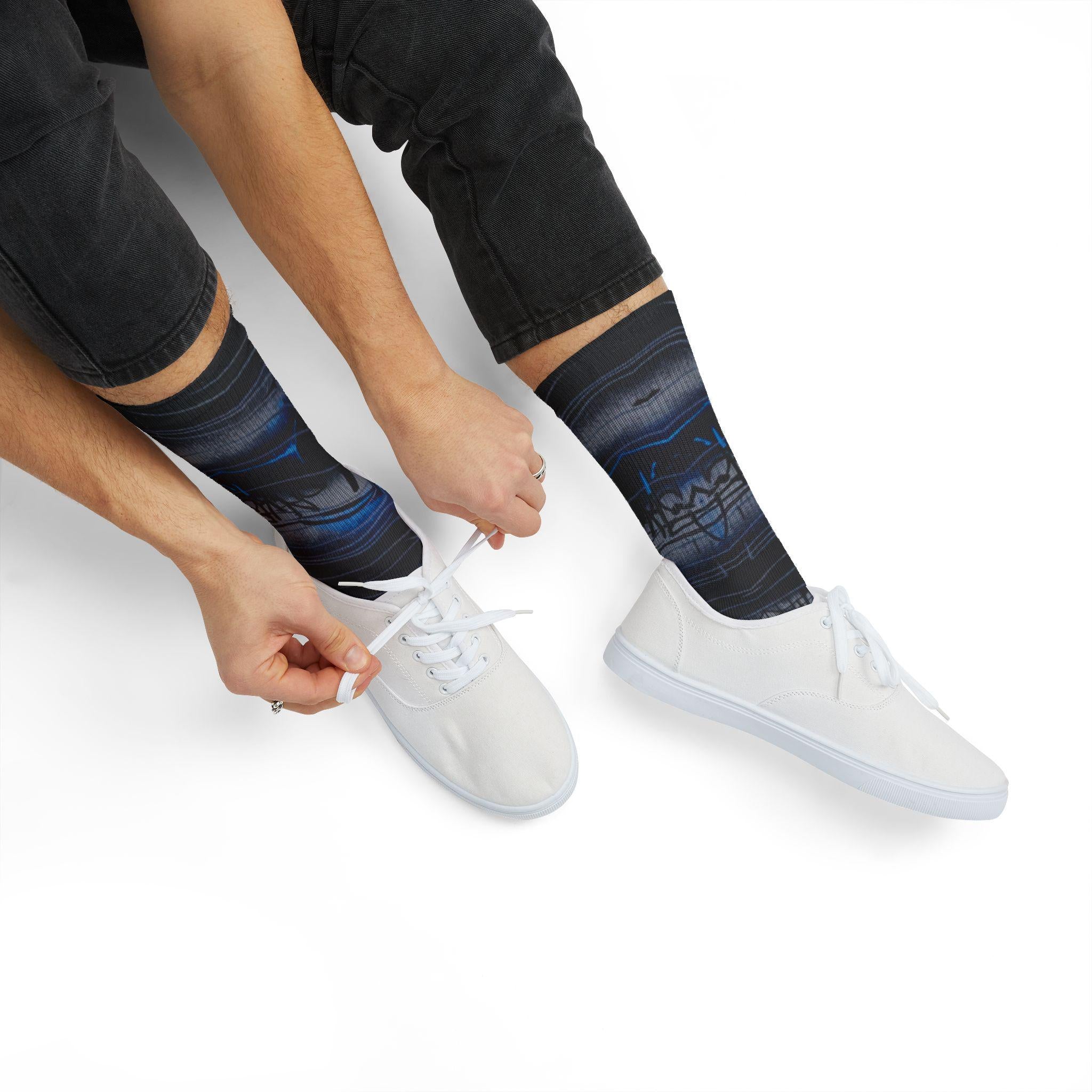 Matching Socks for Air Max 95 Blue Spark Inspired Design