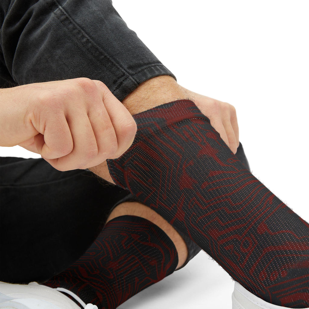 Matching Socks for Mind 001 Black Inspired Design