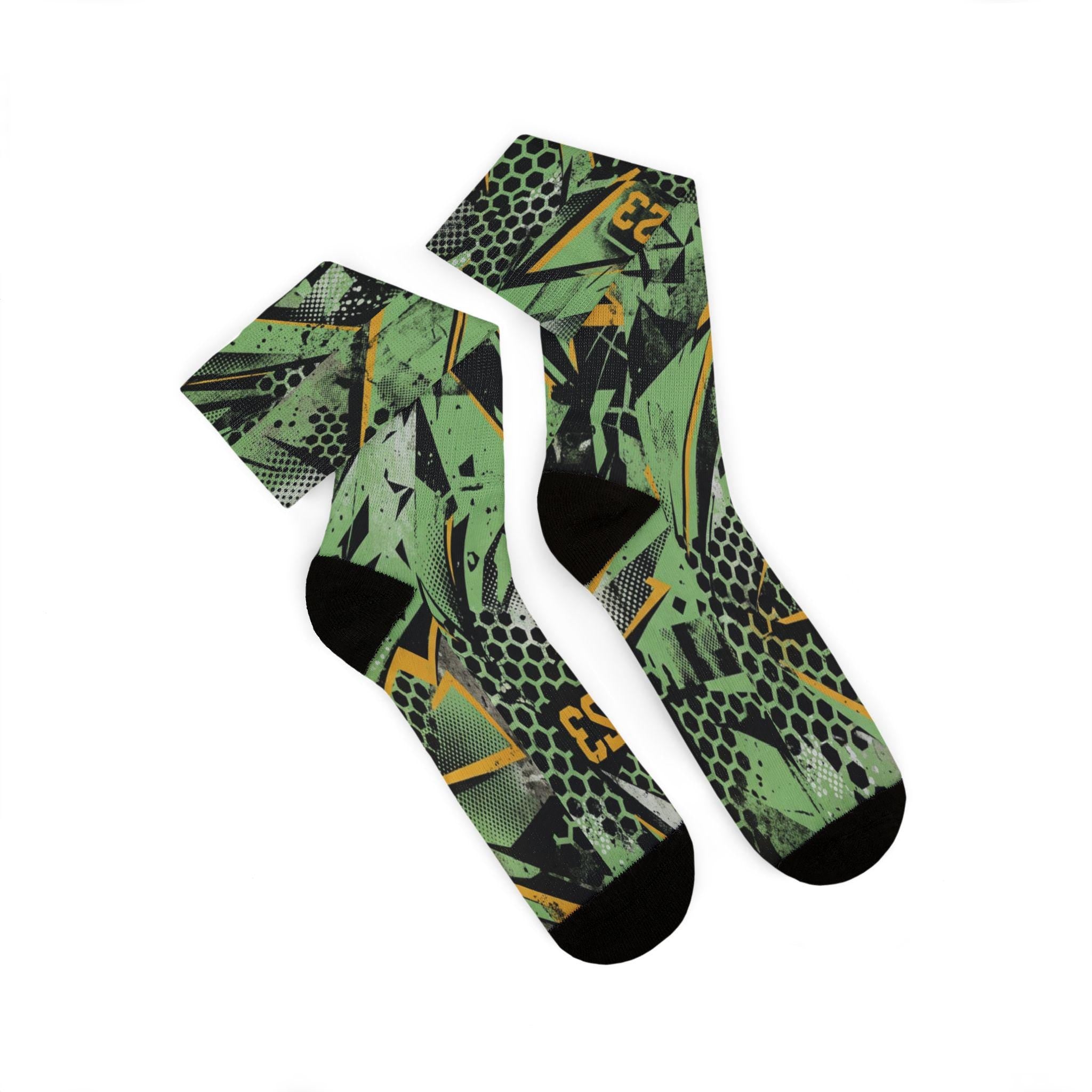 Matching Socks for Jordan 6 Retro Brazil World Cup Inspired Design