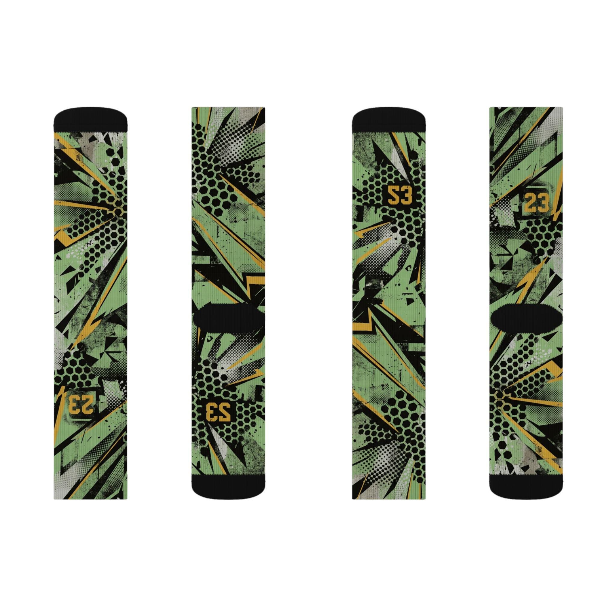 Matching Socks for Jordan 6 Retro Brazil World Cup Inspired Design