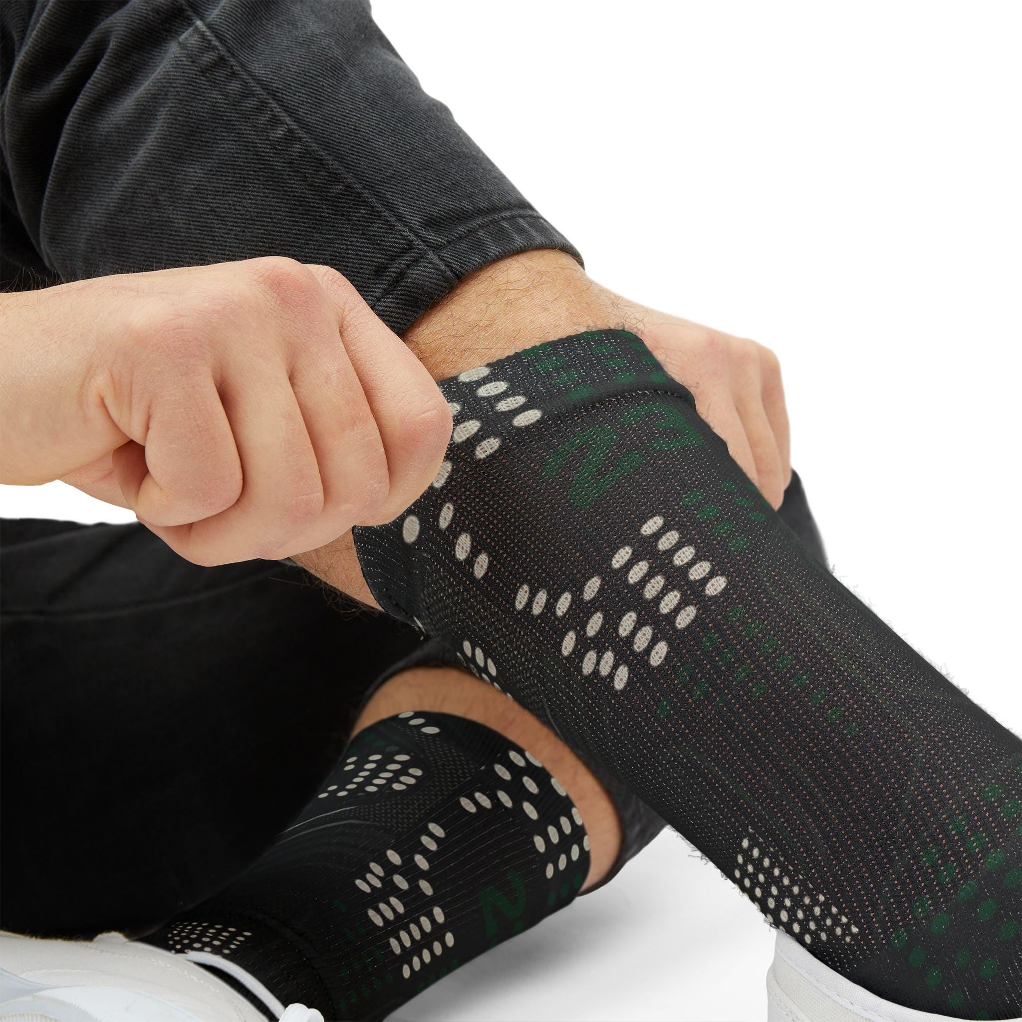 2.0 Matching Socks for Jordan 1 Retro Low OG Phantom Pine Green Inspired Design