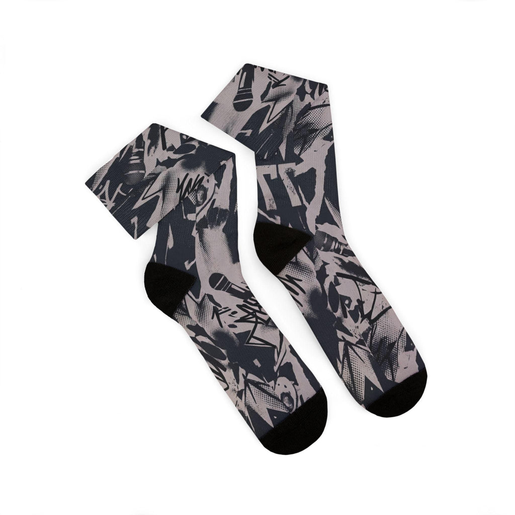 Matching Socks for Dunk Low NYC CBGB Inspired Design