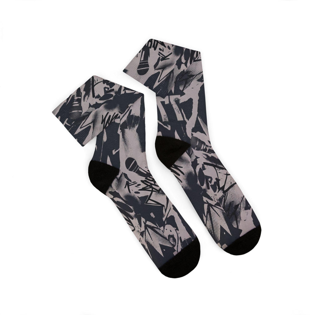 Matching Socks for Dunk Low NYC CBGB Inspired Design