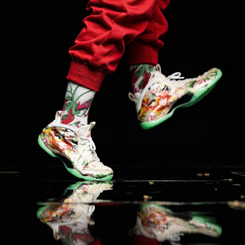 Matching Socks for Nike Air Foamposite One Pro 'TIANJIN 2.0' Tianjin