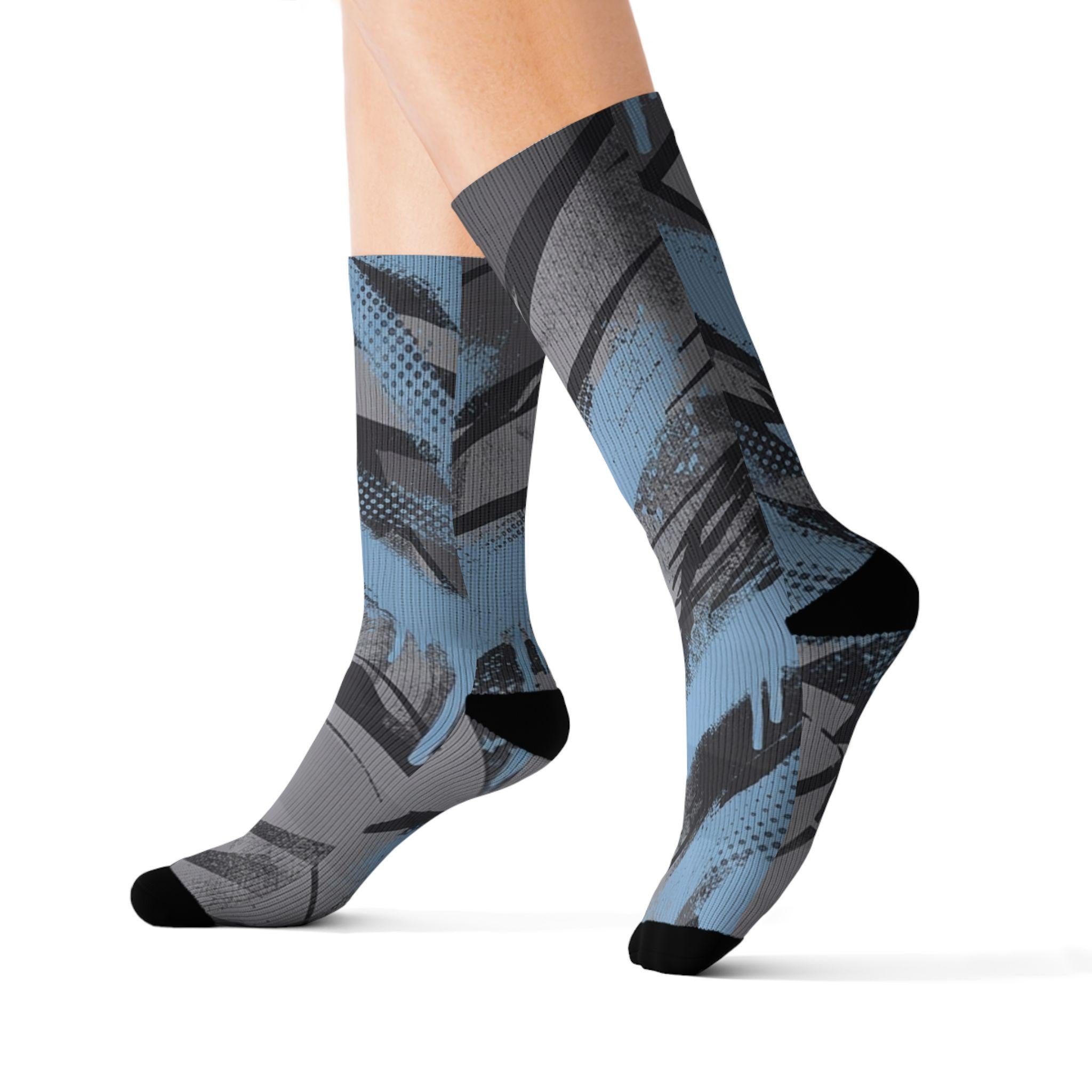 Matching Socks for Jordan 5 Retro Wolf Grey 2026 Inspired Design