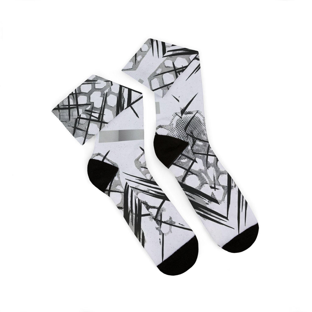 Matching Socks for Ja 3 White Label LX Inspired Design