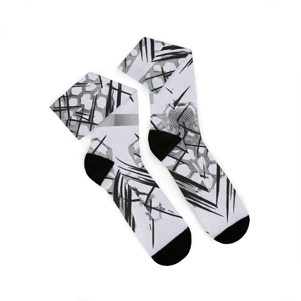 Matching Socks for Ja 3 White Label LX Inspired Design