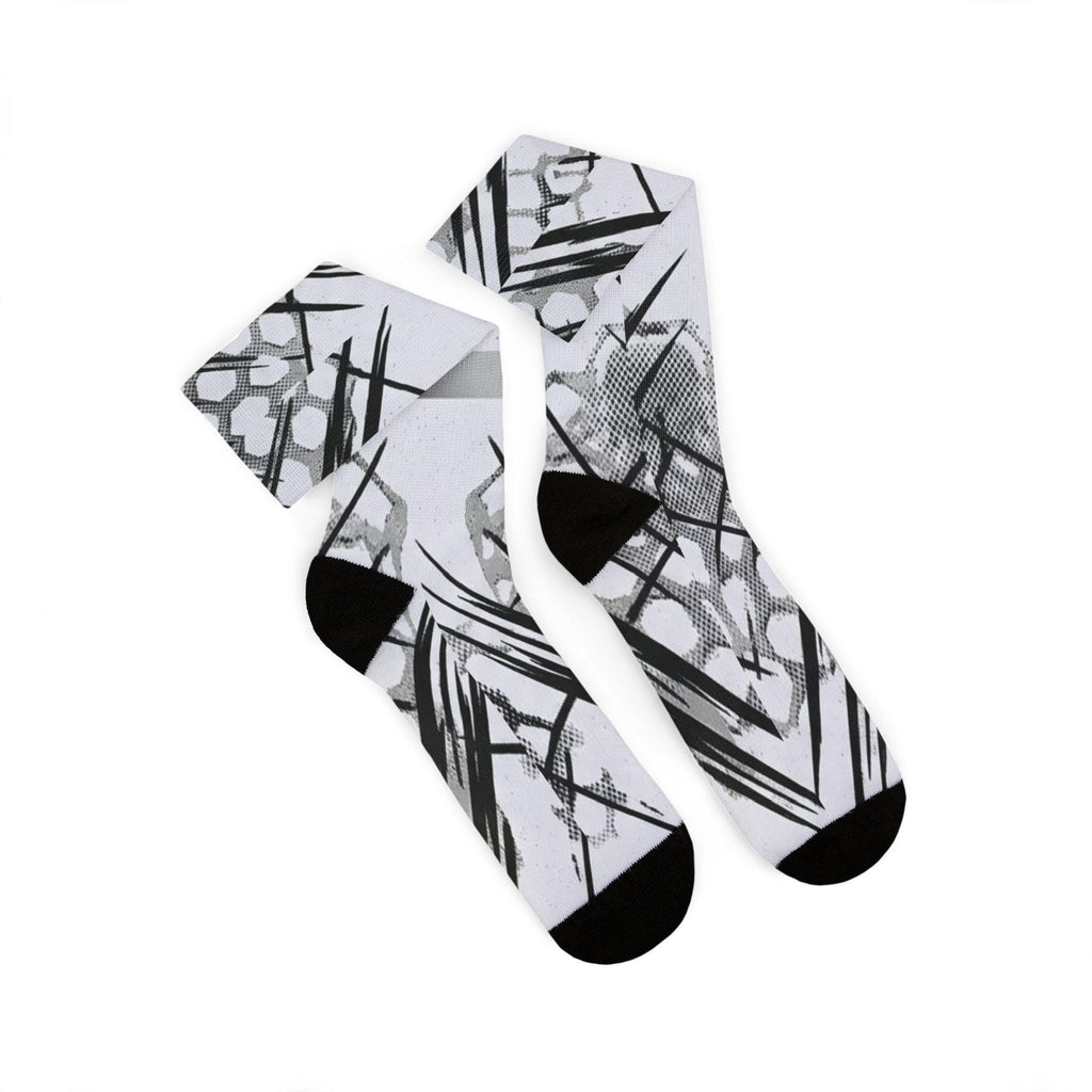 Matching Socks for Ja 3 White Label LX Inspired Design