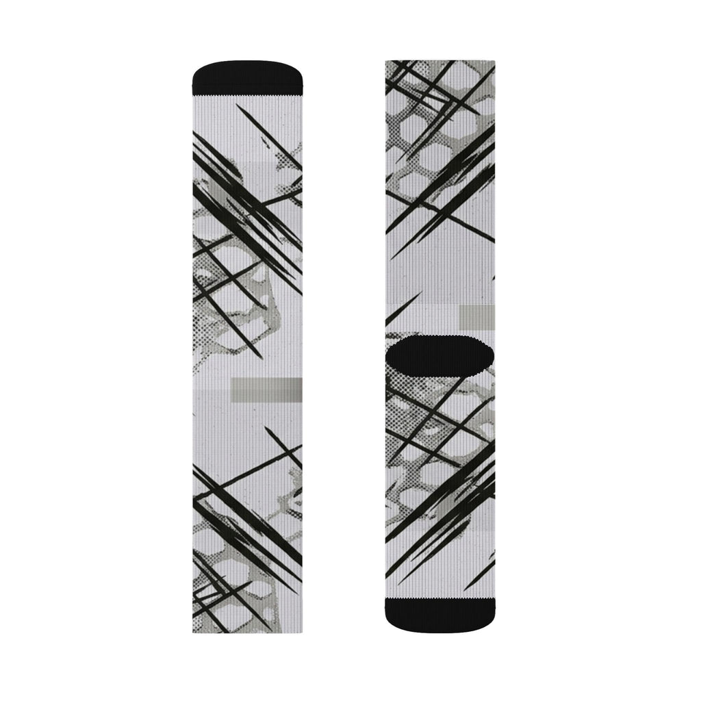 Matching Socks for Ja 3 White Label LX Inspired Design