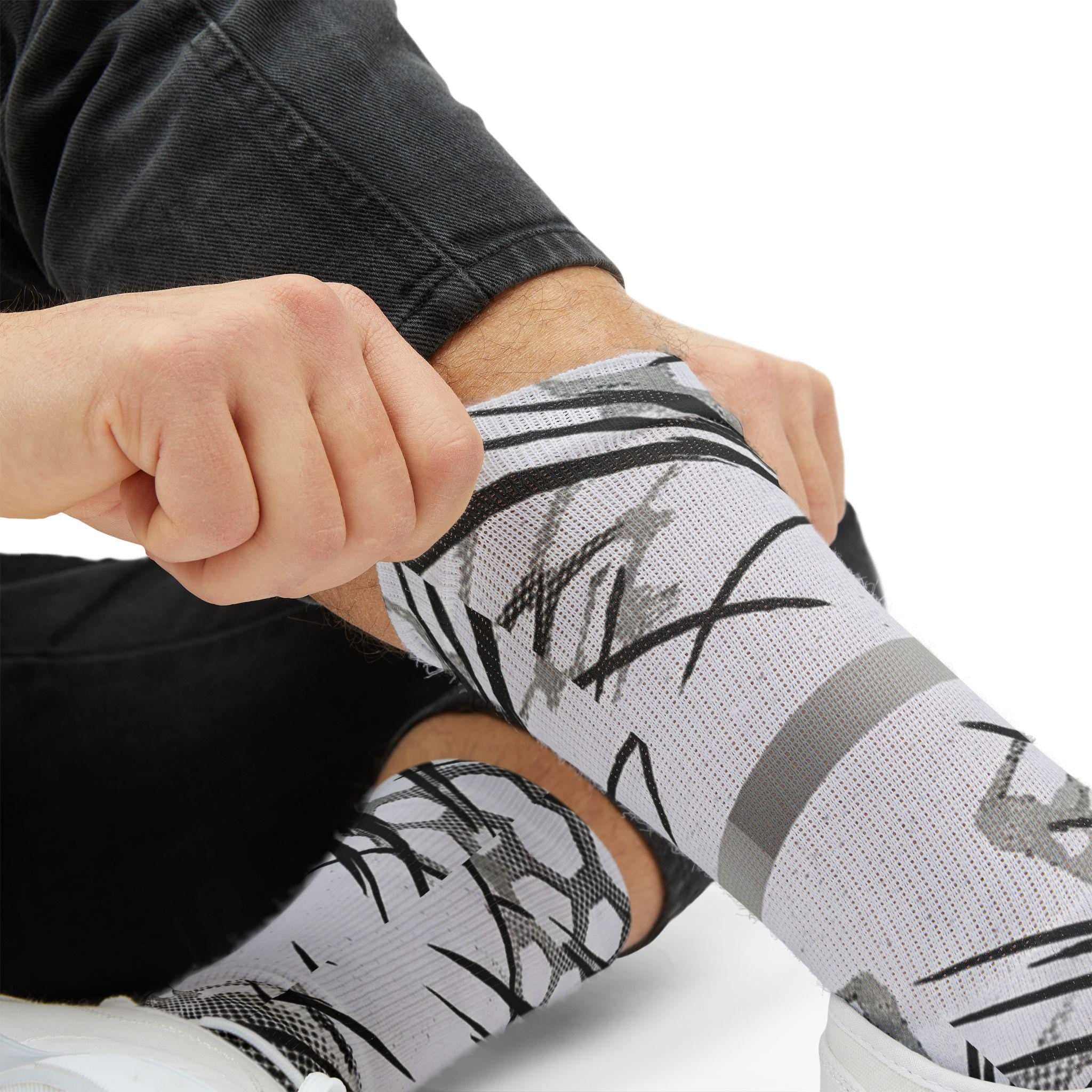 Matching Socks for Ja 3 White Label LX Inspired Design