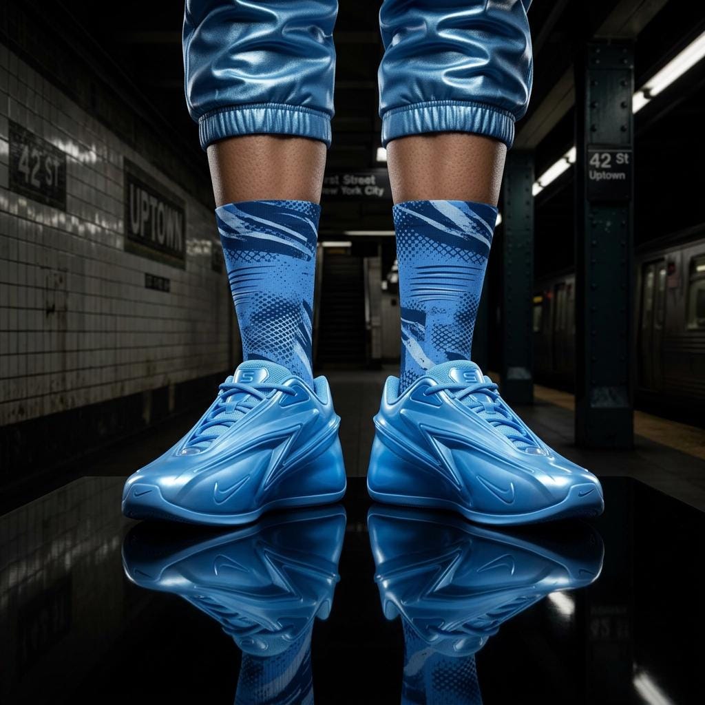 Matching Socks for KD 19 Blueberry Blast Inspired Design