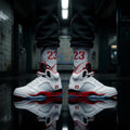 Matching Socks for Jordan 5 Retro Fire Red 2025 Inspired Design