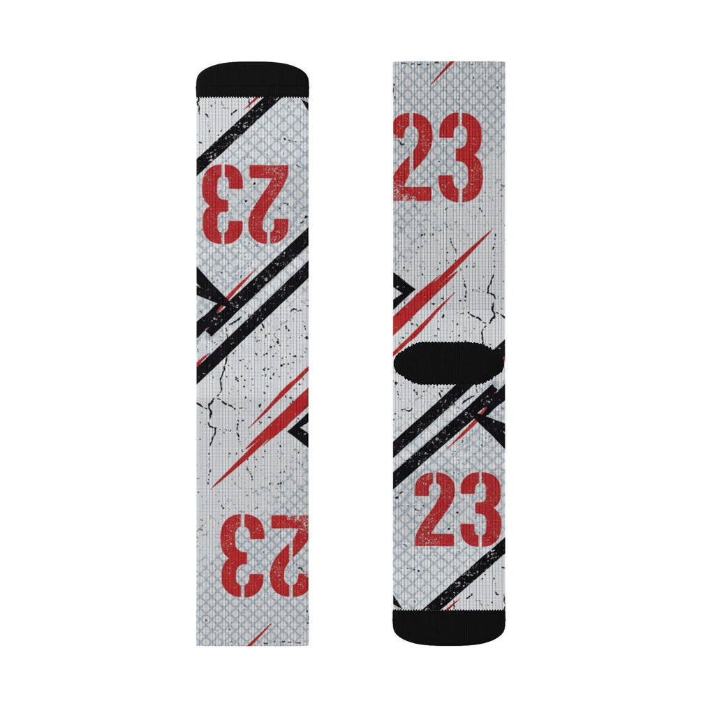 Matching Socks for Jordan 5 Retro Fire Red 2025 Inspired Design