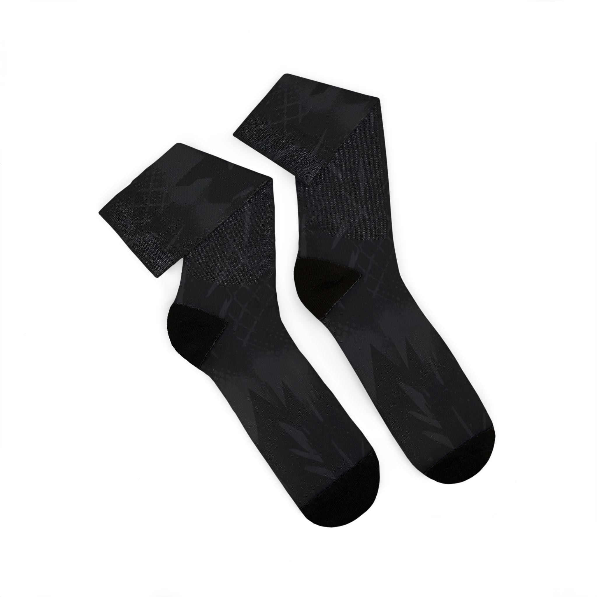 Matching Socks for Jordan 4 Retro Black Cat 2025 Inspired Design