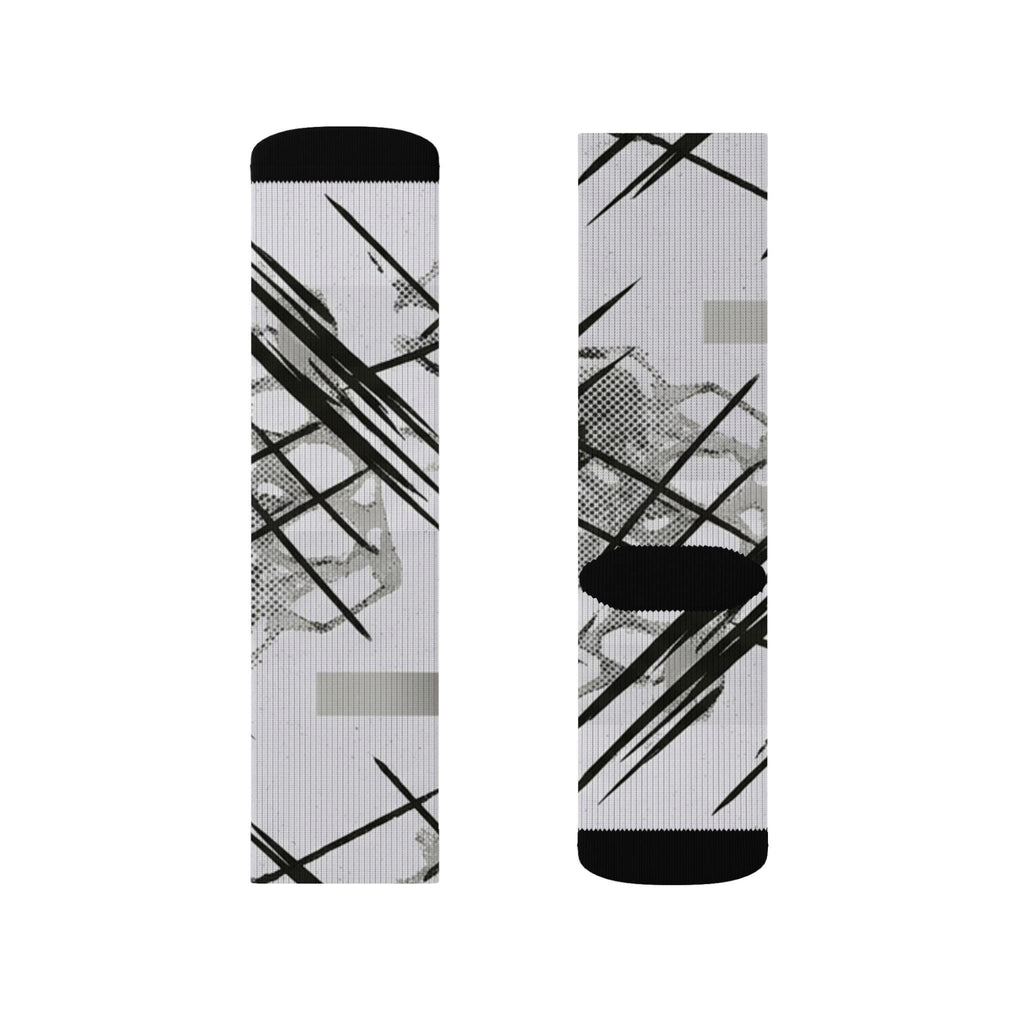 Matching Socks for Ja 3 White Label LX Inspired Design