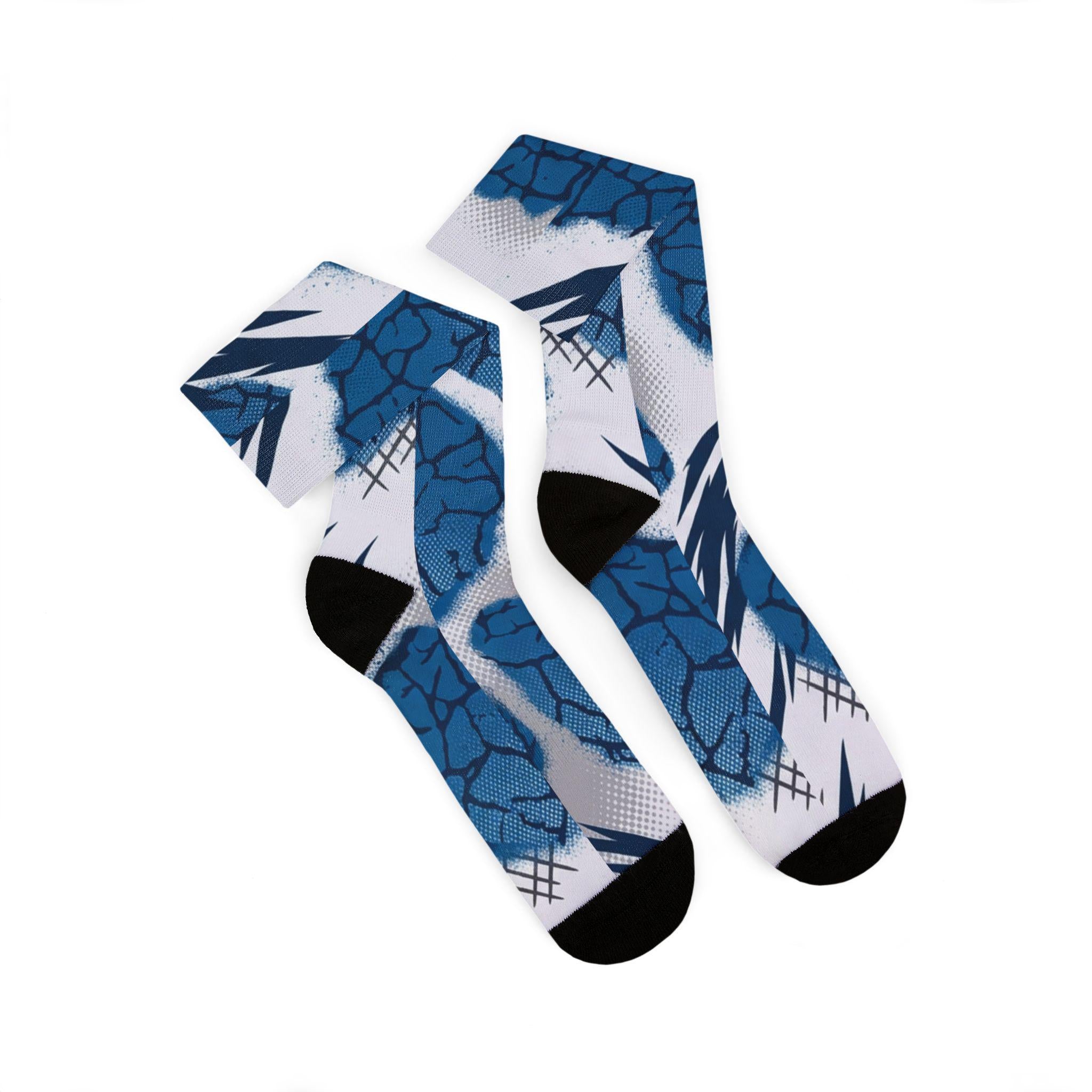 Matching Socks for Jordan 3 True Blue 2026 Inspired Design