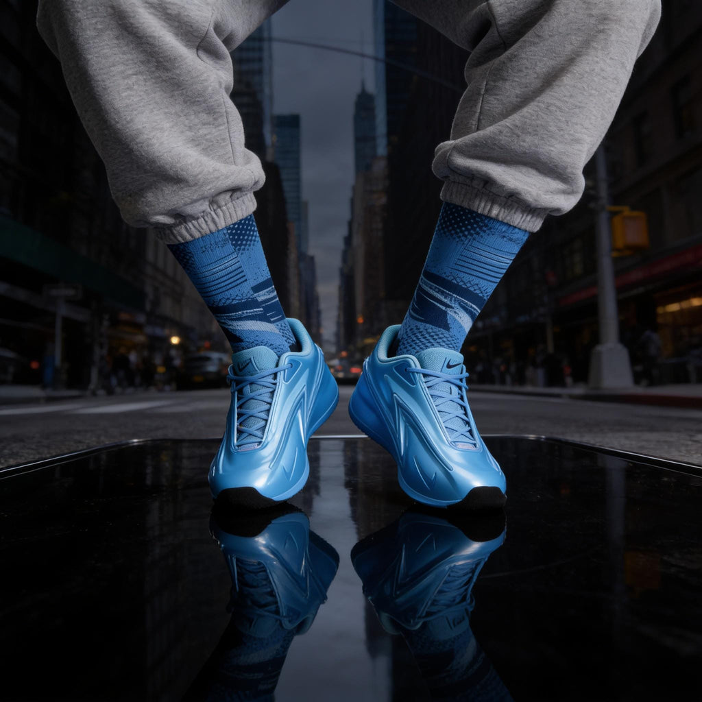 Matching Socks for KD 19 Blueberry Blast Inspired Design