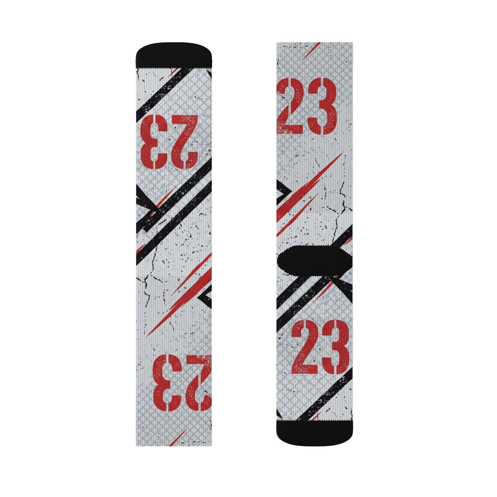Matching Socks for Jordan 5 Retro Fire Red 2025 Inspired Design