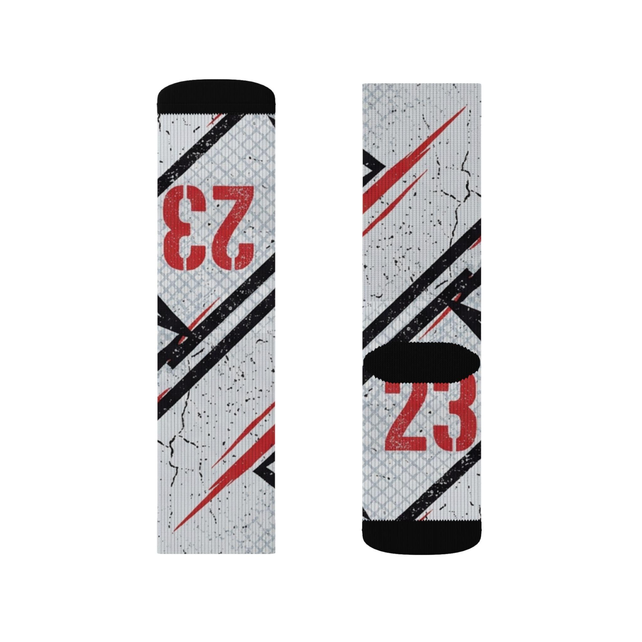 Matching Socks for Jordan 5 Retro Fire Red 2025 Inspired Design