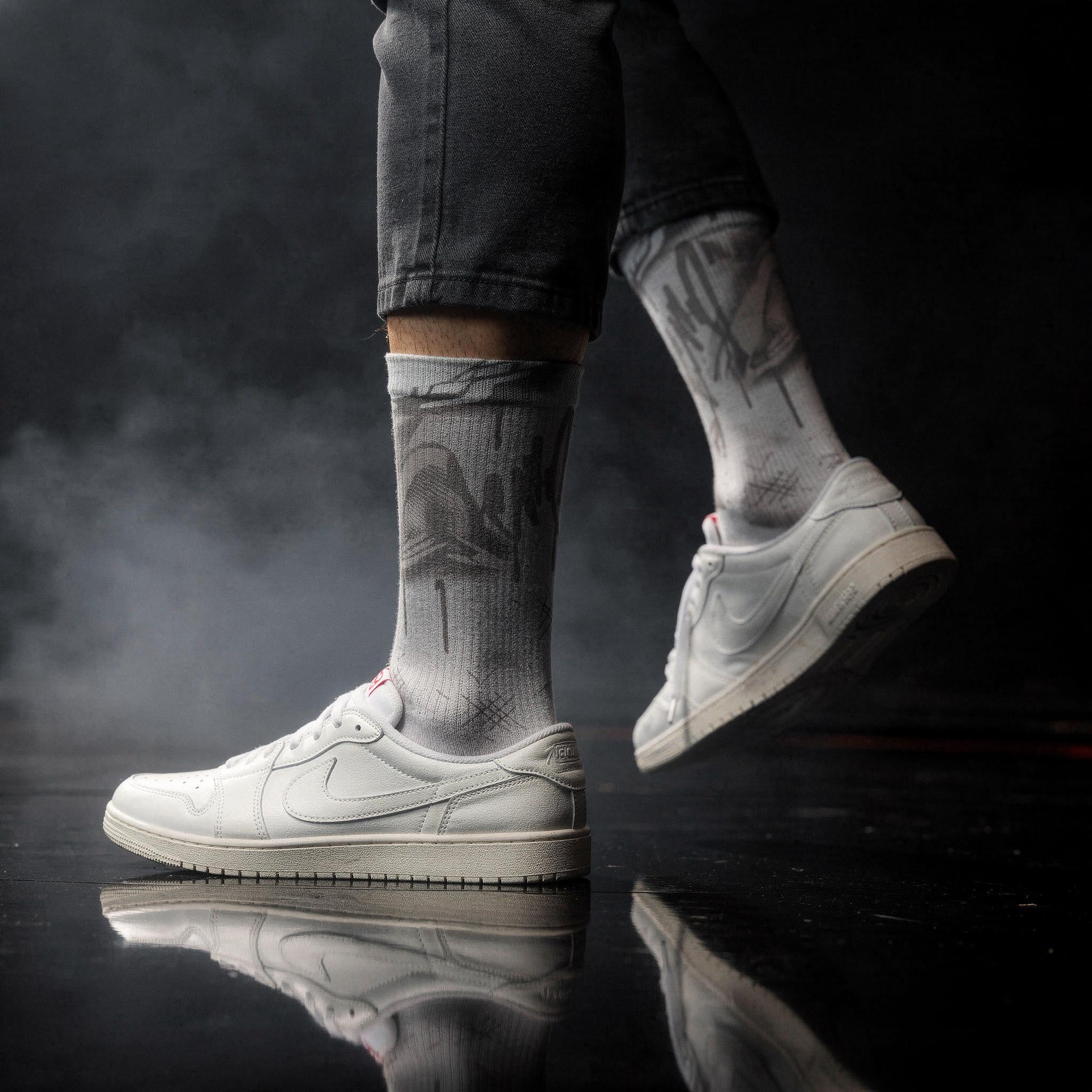 Matching Socks for Jordan 1 Retro Low OG Sail Inspired Design