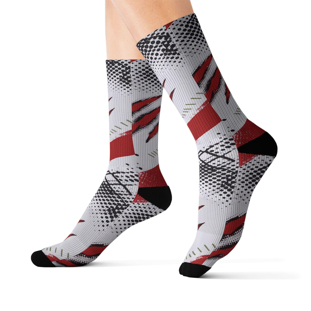 Matching Socks for Jordan 13 Retro Chicago 2026 Inspired Design